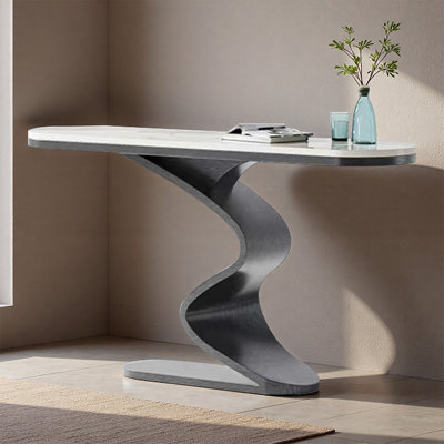 Simple Modern Sintered Stone Console Table