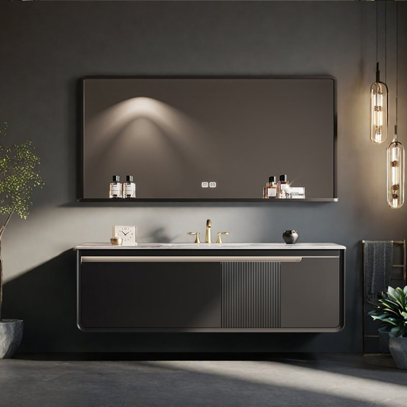 Bathroom cabinet medieval style retro