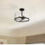 Plafonnier semi-encastré 3 lumières 16,5 po Mabe-1068730406