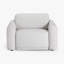 Fauteuil d'appoint rembourré Annelise-187119556