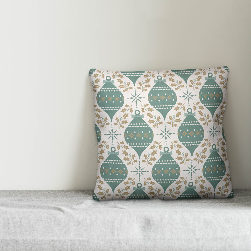  Coussin Christmas, blanc