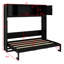Lit escamotable avec armoires de rangement