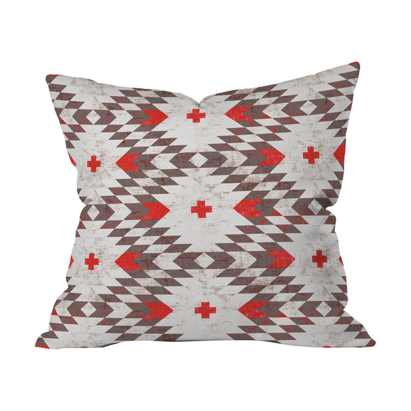 Native Rustic Indoor/Outdoor Throw Pillow