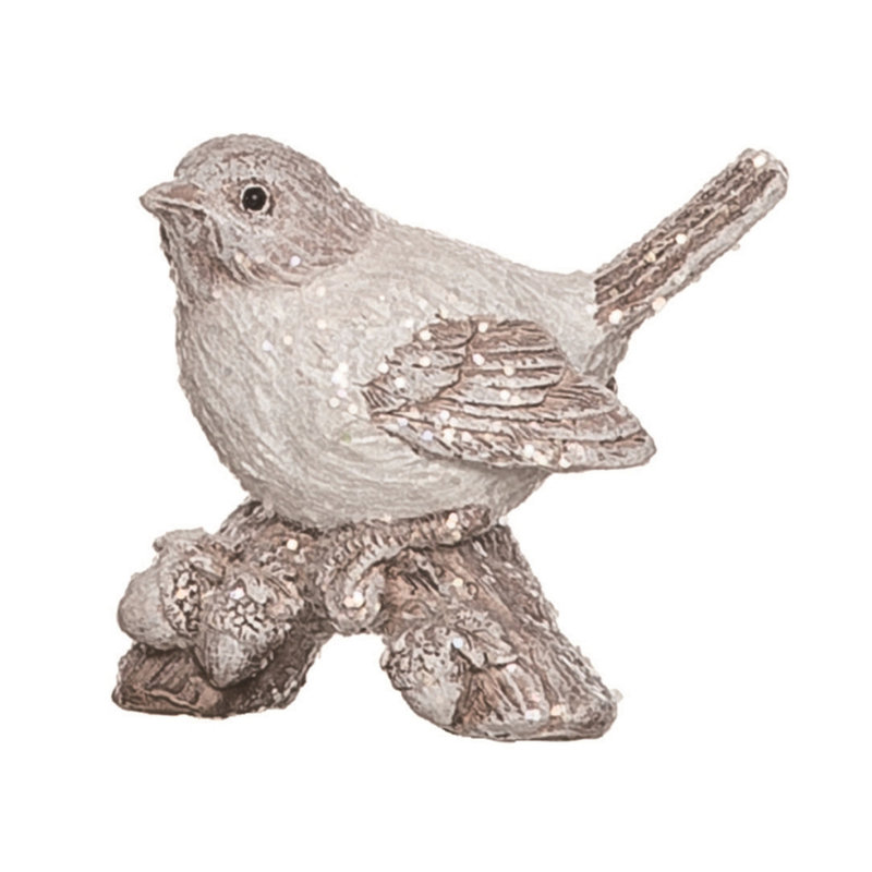  Ensemble de 3 figurines d'oiseaux Winter