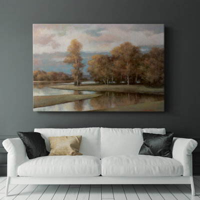 Rivière Winding II - Cavas enveloppés de galerie