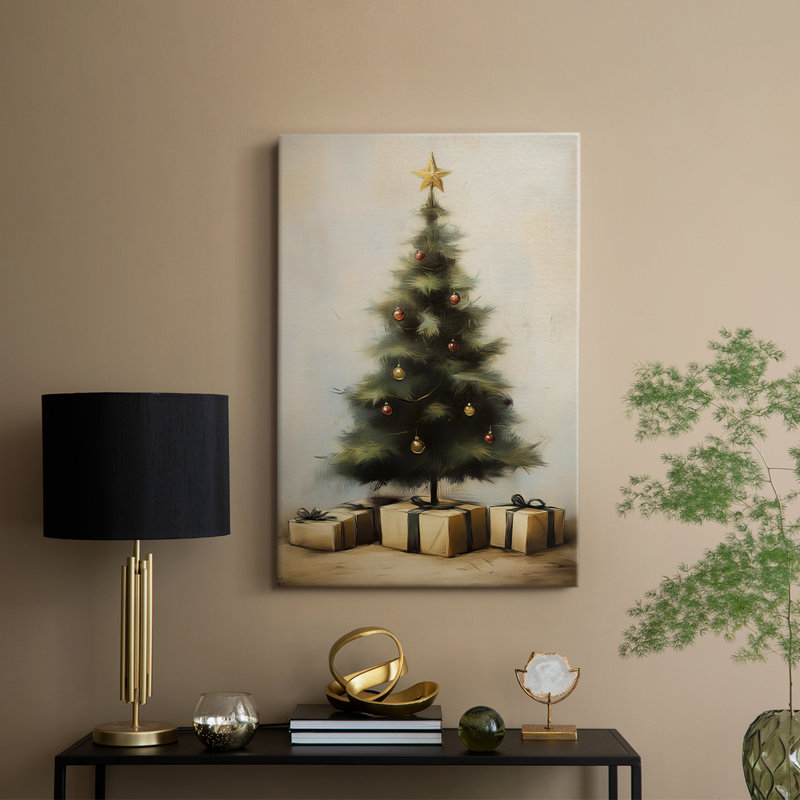 Art des Fêtes de Noël - série 2-CXIV - galerie sur mesure, H 27 po x l 18 po
