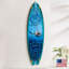 Murale de porte Shark Surfboard Diminutive
