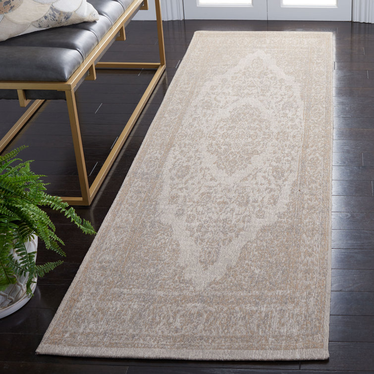 Tapis oriental en coton Spaulding