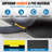 VEVOR Rubber 45'' L Threshold Ramp