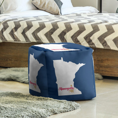 Repose-pieds cubique minneapolis sports