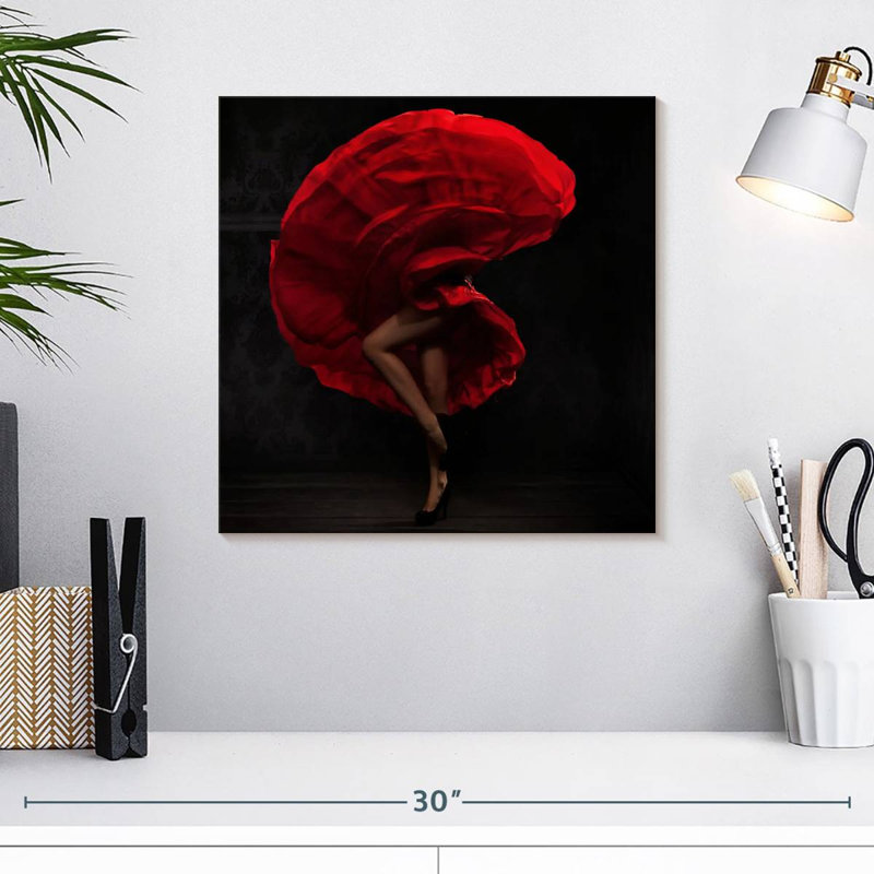 Pieds de danseur espagnol Enn, H 16 po x l 16 po