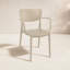 Chaise d'appoint empilable pour patio Farrah-977336504
