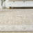 Beatrice Traditional Bordered Floral Filigree Performance Woven Indoor Area Rug-2030020136