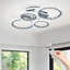 4 - Light 58cm Unique Acrylic LED Flush Mount