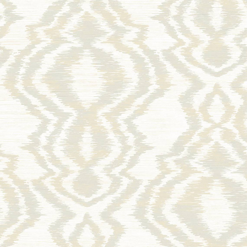 Papier peint géométrique Bonaridge, Taupe