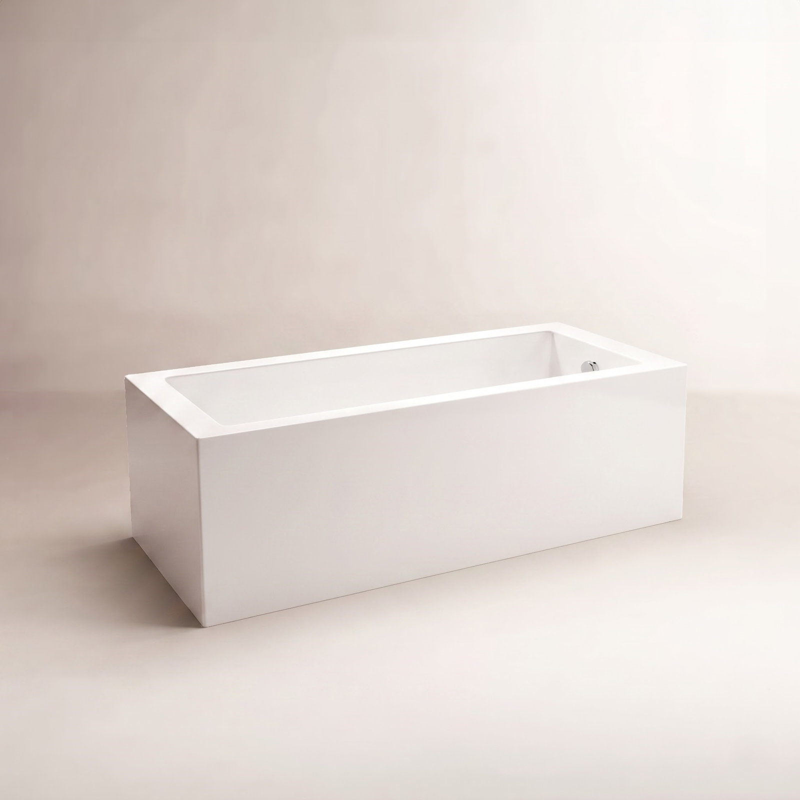 Aqua Eden 60" Rectangular Alcove Bathtub, Right Hand