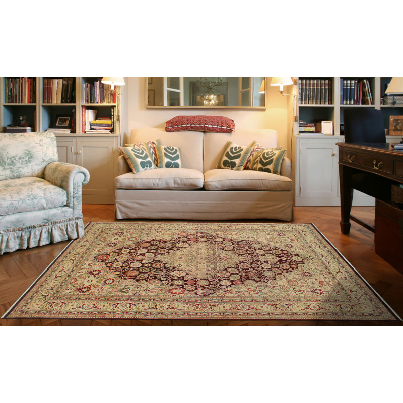 Tapis aubergine pak-persan Alex