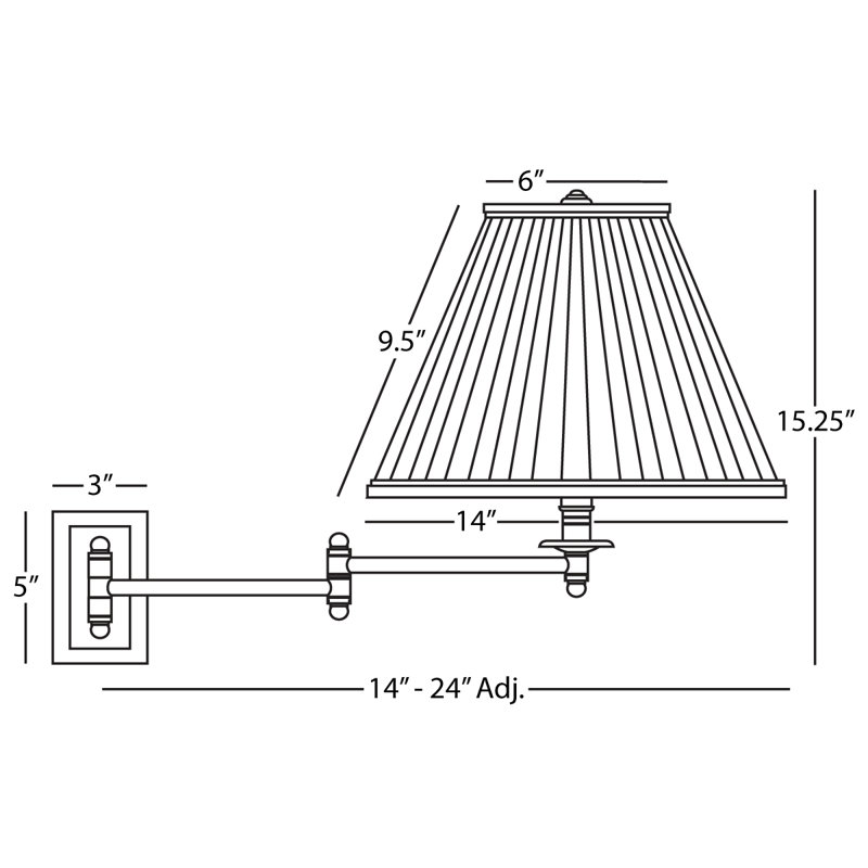 Kinetic 1 - Light Swing Arm