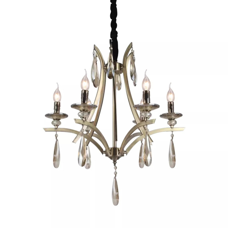 6 - Light Candle Style Chandelier