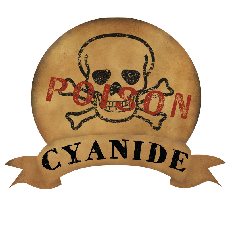 Adhésif mural cyanure