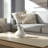 Meyke Contemporary Stoneware and Ceramic Vase with Sculptural Textured Design and Modern Curved Silhouette for Sleek Decorative Display-1375218921