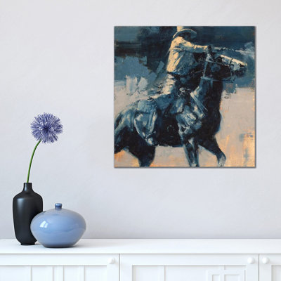 Mood Indigo by Julie T. Chapman - Wrapped Canvas Gallery-Wrapped Canvas Giclée