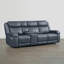 Canapé inclinable électrique en cuir véritable Zachery avec console multifonctionnelle-1631181282-1624016636
