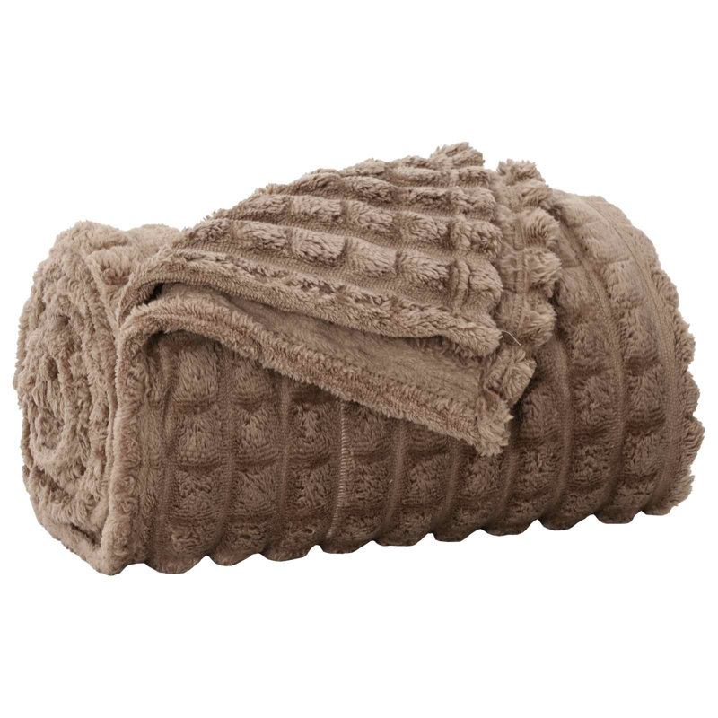 5.2-31 Throw Blanket, Camel, 270cm x 240cm