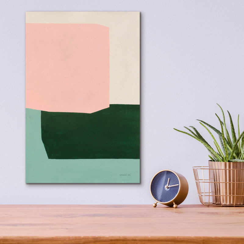Art mural en verre «Chroma» par Danhui Nai, H 16 po x l 12 po x P 0,13 po