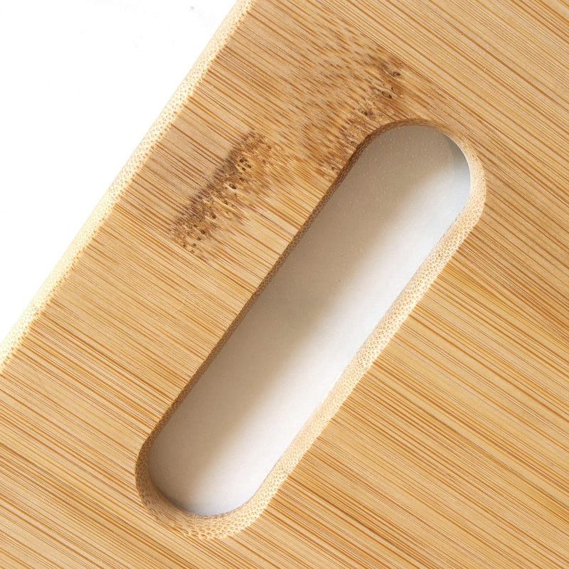 Grande planche à découper robuste en bois de bambou