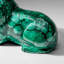 Genuine Polished Malachite Lion Carving (4.2 lbs)