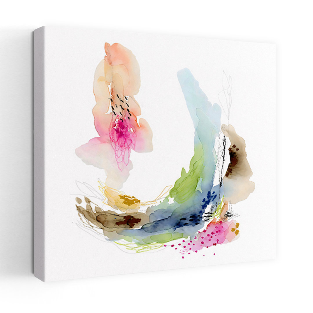 Abstract Watercolor 1 Abstract Contemporary Delicate Wall Art Print
