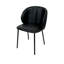 Kenwith 770.2cm H Upholstered Side Chair in Black