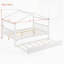 Wooden House Bed with Trundle-1745481338-1745481337