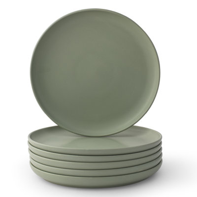 Mesa 6pc Stoneware 10.5" Dinner plate set
