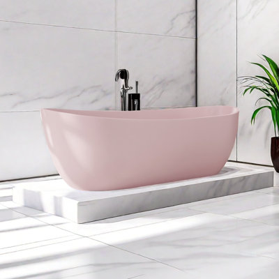 63'' x 31.5'' Stone Bathtub