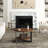Caeron Round Coffee Table with 2-Tier Storage-393978939