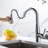 Bari Pull Down Single Handle Kitchen Faucet-73243924
