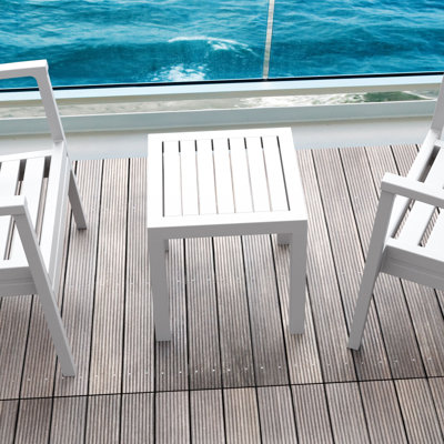 Brette Square Outdoor Side Table