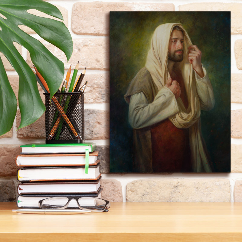 «Thy Will be Done» par Howard Lyon, art mural sur toile, L 12 po x H 16 po