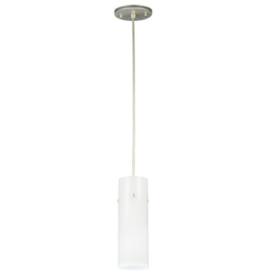 Luminaire suspendu cylindrique à 1 lumière Cilindro