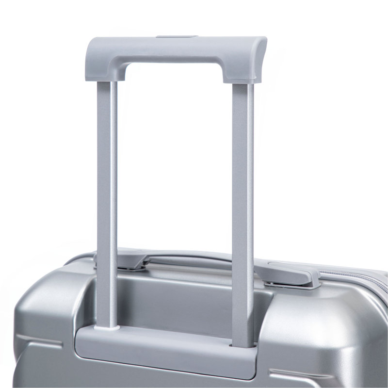 14 "/ 20" 2 pièces / ensemble dans un bagage à roulettes en ABS, avec serrure à combinaison, étui à cosmétiques 14 "