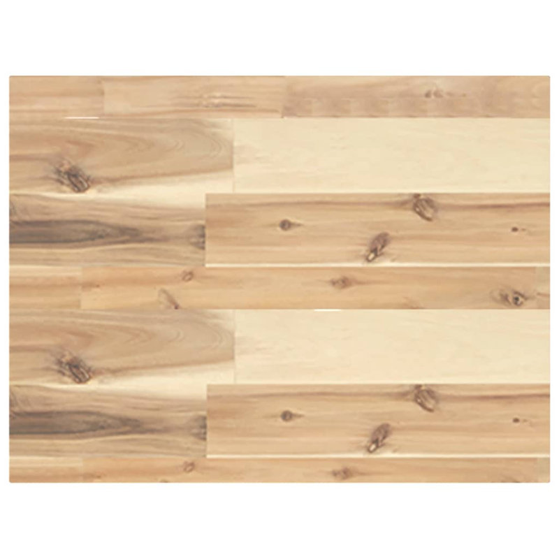 Alfie Solid Wood Table Top, 4cm H x 40cm W x 30cm D, Oil
