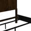 Ensemble de chambre à coucher avec lit à panneaux, commode et miroir, commode et deux tables de chevet Lenny-121781164