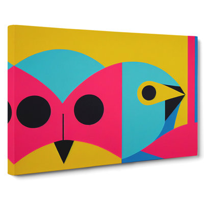 Gorgeous Abstract Bird - Wrapped Canvas