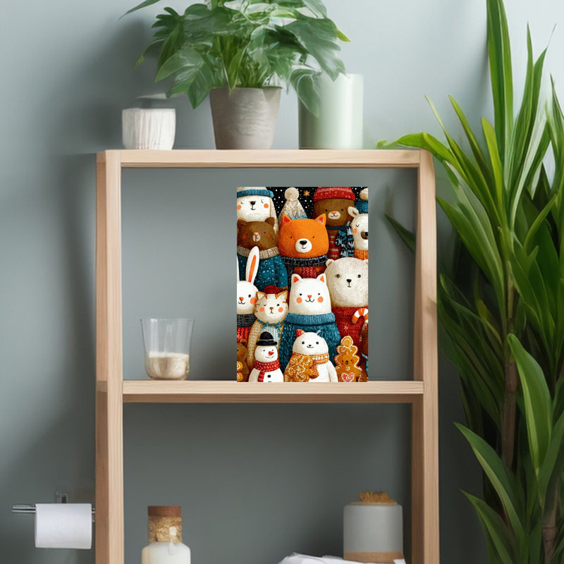 Art mural Cozy Winter, H 18 po x l 12 po
