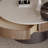Simple storage marble coffee table