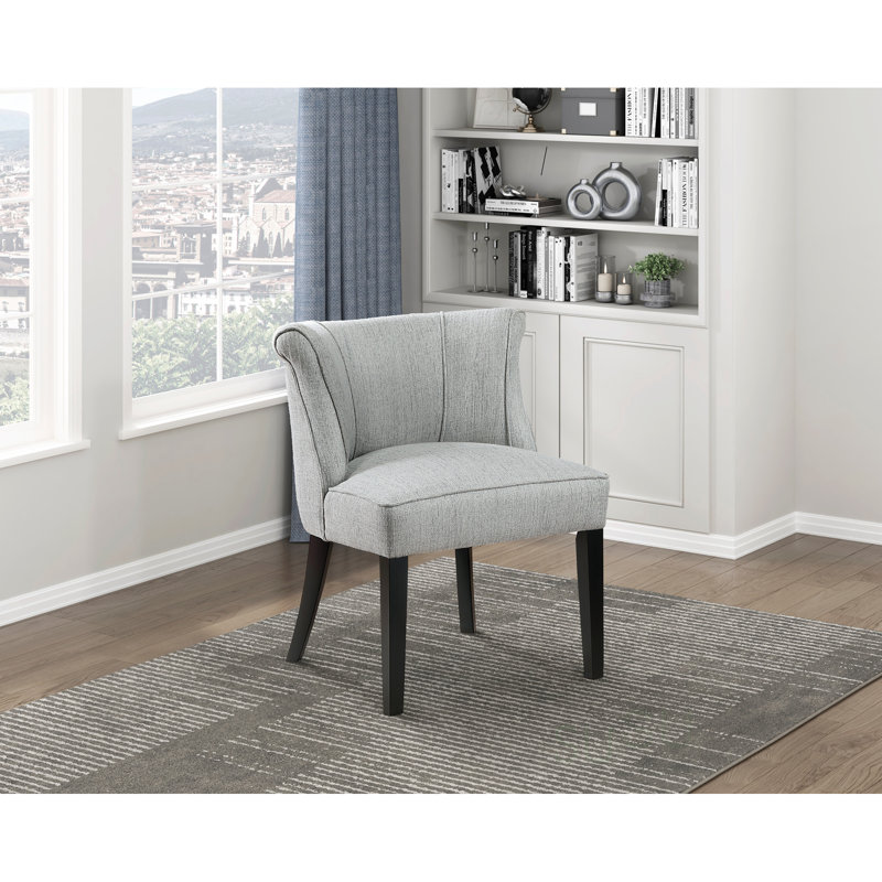 Chaise d'appoint en mousse à coussin 1Pc, Gris