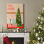Toile tendue avec châssis de Noël de la collection B Christmas Bas - prêt à accrocher-1824521167