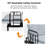 Electric Lift Bed for Home - Adjustable Backrest & Legs with Wired Remote, Built-in Safety Rails & Detachable Meal Tray, Easy-Access Care Bed